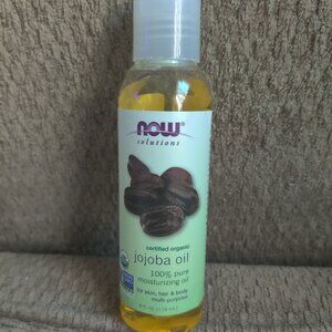 NOW Solutions Jojoba Oil 100% Pure Moisturizing Oil 4 fl oz